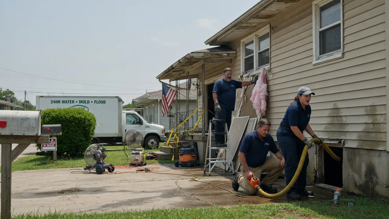 Water Damage Repair in Darragh, PA near me